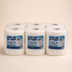 Imagen comercial de Toalla Jumbo Económica 100 m Pack 6