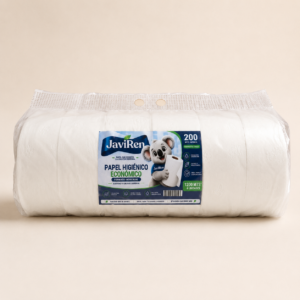 Imagen comercial de Papel Higiénico Industrial 200 m Doble Hoja Lavanda & Menta — Pack 6