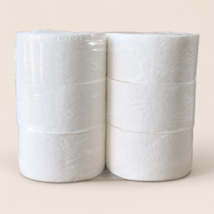 Segunda imagen de Papel Higiénico Industrial 200 m Doble Hoja — Pack 6
